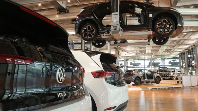 Volkswagen ID.3 Electric Car Production In Dresden