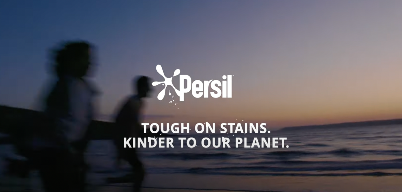 (Credit: PERSIL UK YouTube channel- Tough on Stains, Kinder to our Planet)