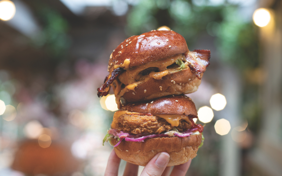 The Prince's Sweet Cheesus burger for National Burger Day