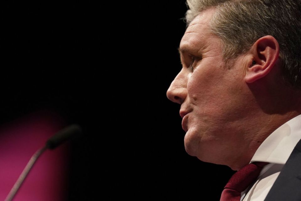 Keir Starmer delivered his conference speech in Liverpool today