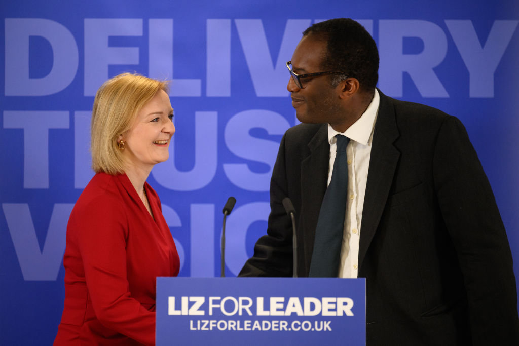 Liz Truss and Kwasi Kwarteng as the now prime minister launched her Conservative leadership campaign