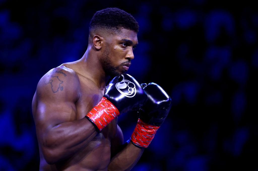 Anthony Joshua said he had accepted terms to fight Tyson Fury in December