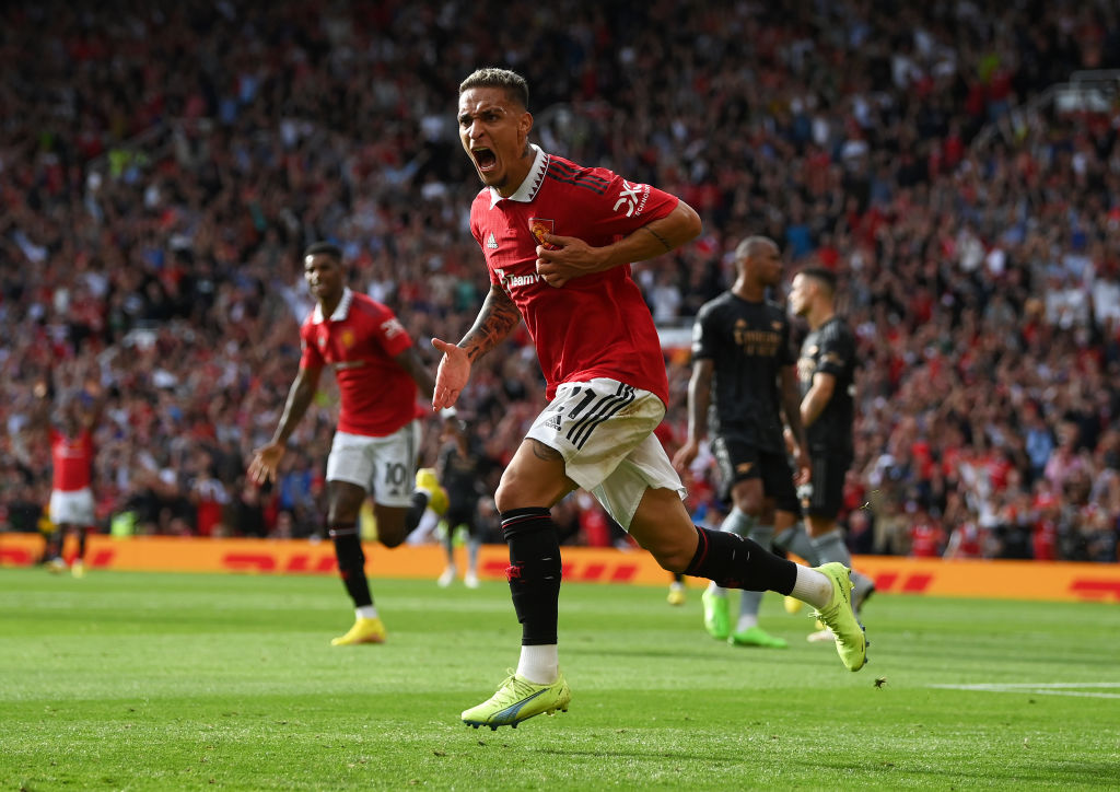 Manchester United's Premier League win over Arsenal featured a debut goal for £85m signing Antony