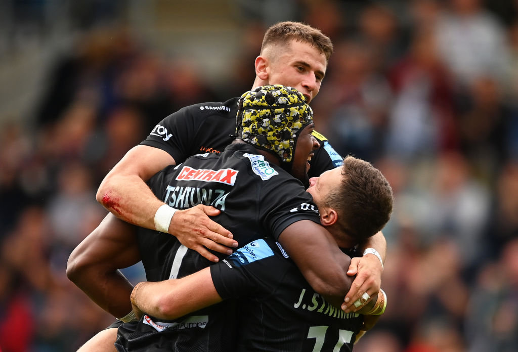 Exeter and Harlequins played out a cracking rugby match and England should look to replicate the league's style of play.