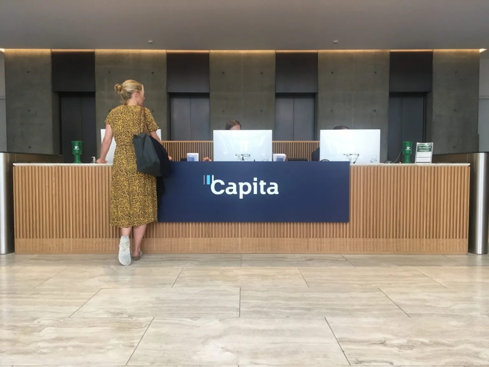 Capita is one of the biggest suppliers to the UK government
