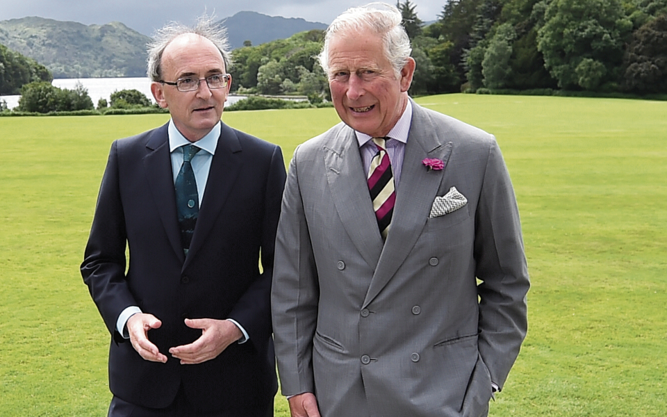 Charles III often wears a flower in his lapel