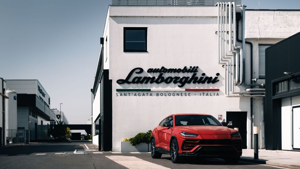 Lamborghini factory in Italy