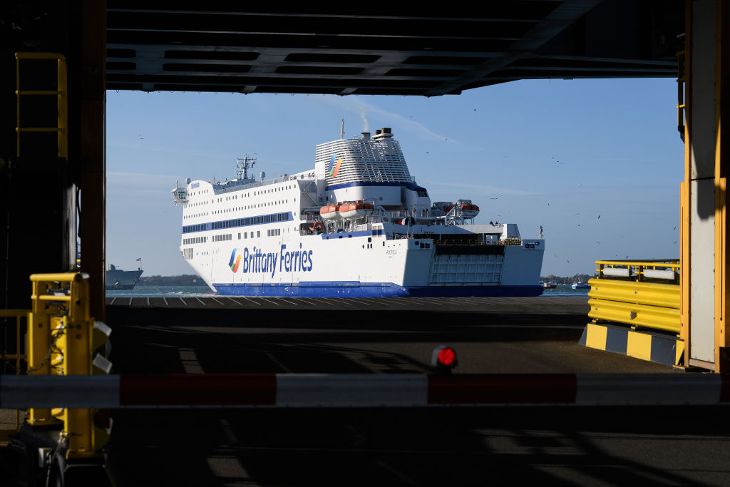 Brittany Ferries’ chief executive Christophe Mathieu has called on the UK Government to “refocus” its attention to improving conditions for those working in the Channel. (Photo by Leon Neal/Getty Images)