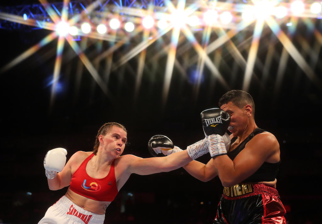 Savannah Marshall is known for her fearsome punching power and has won 10 of 12 fights early