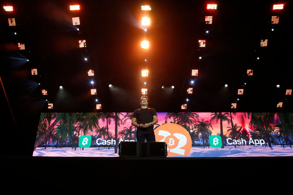 The last major Bitcoin conference this year was in Miami, Florida. (Photo by Marco Bello/Getty Images)
