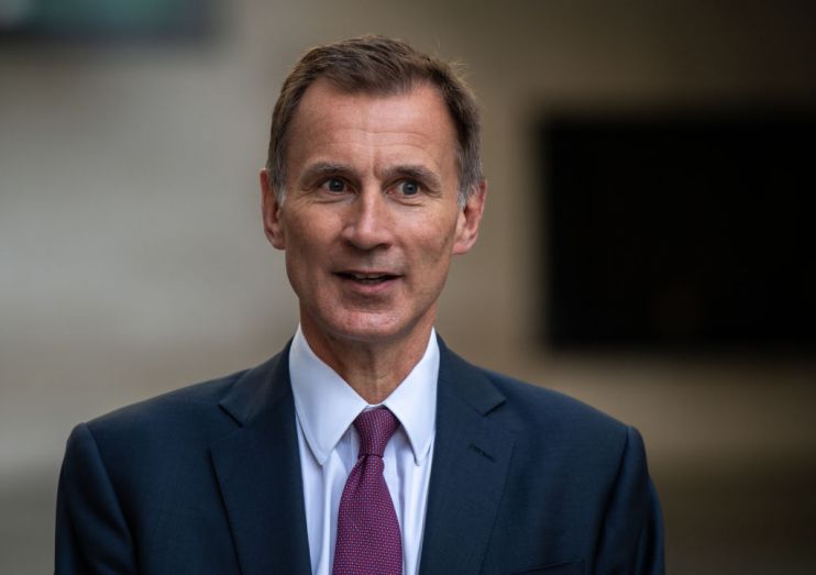 Jeremy Hunt Conducts TV interviews After Being Appointed As The UK's New Chancellor