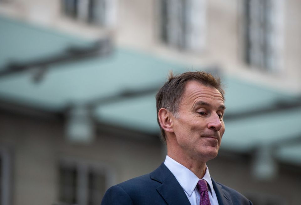 Jeremy Hunt Conducts TV interviews After Being Appointed As The UK's New Chancellor