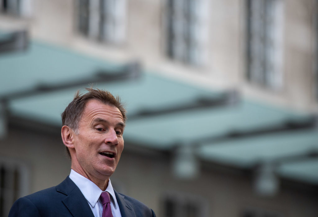 Jeremy Hunt Conducts TV interviews After Being Appointed As The UK's New Chancellor