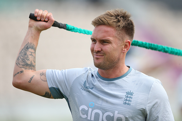Jason Roy at a nets session