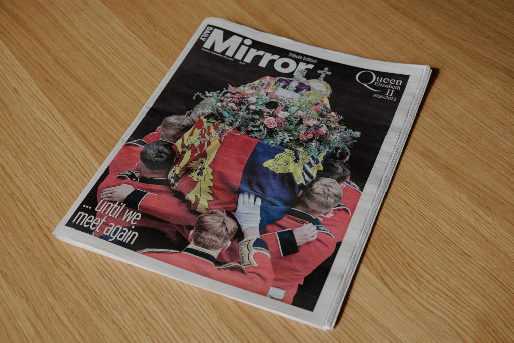 Mirror publisher Reach faced ad 'blackout' following Queen's death despite sales uplift (Photo by Rob Pinney/Getty Images)