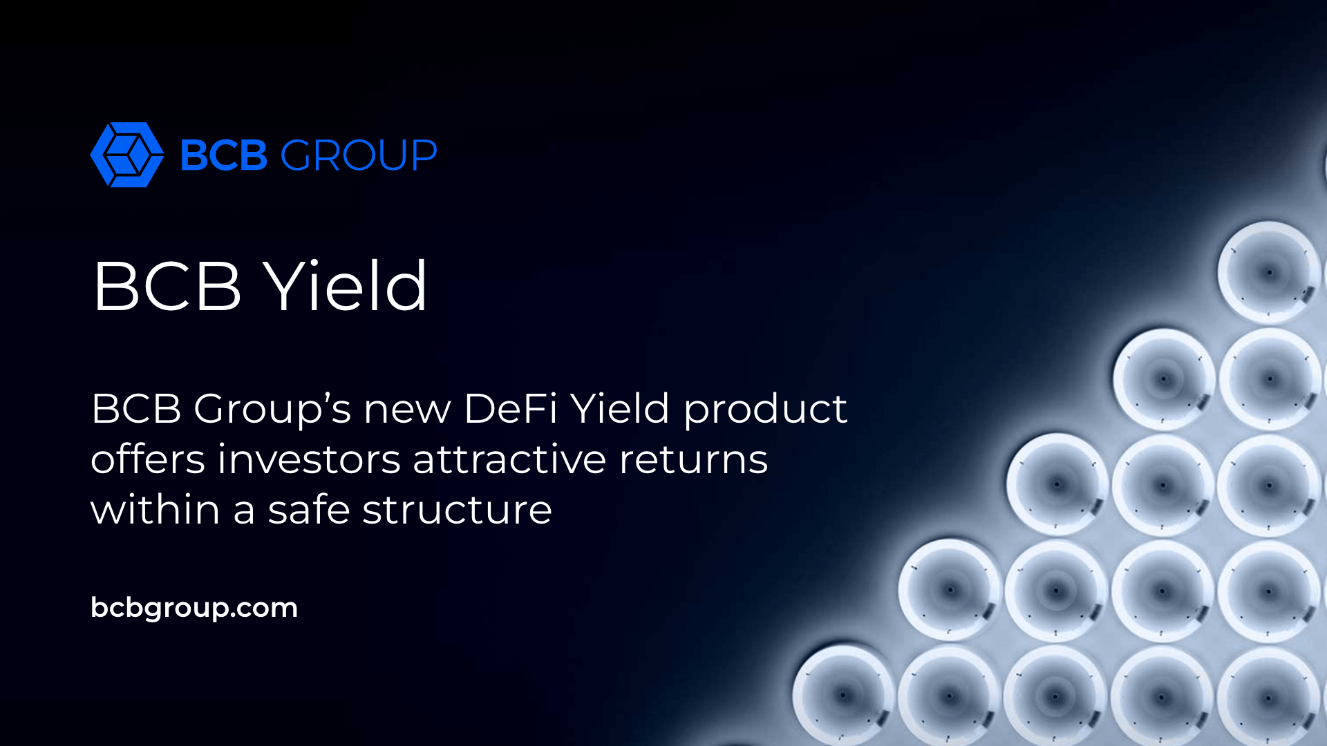 BCB Group’s new DeFi Yield product offers investors attractive returns within a safe structure