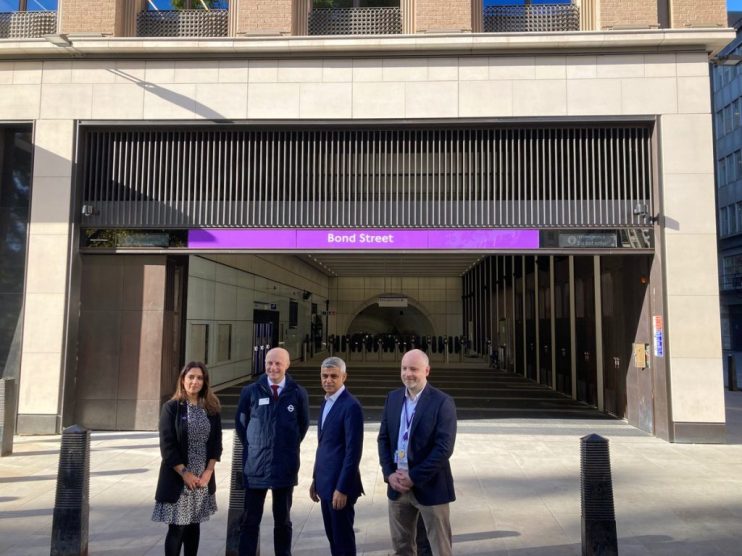 The long-awaited Elizabeth line is one step closer to completion as Bond Street station is set to open its doors to millions of travellers next Monday. 