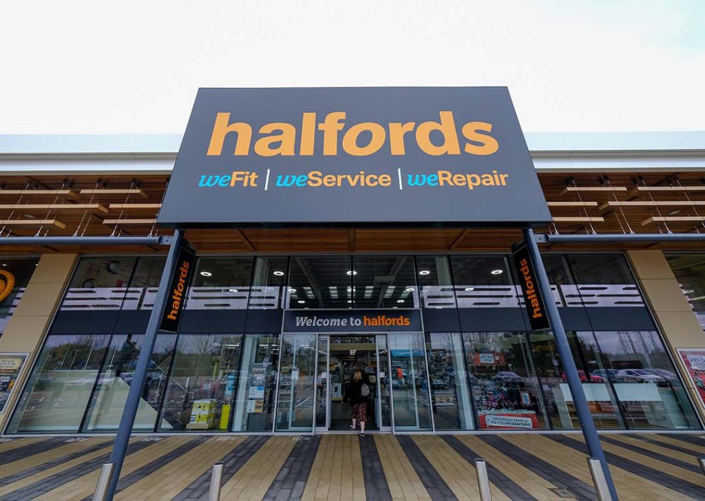 Halfords made a profit during the interim period but gross profits at its retail business were hit by high inflation and a decision to keep prices low for shoppers. 