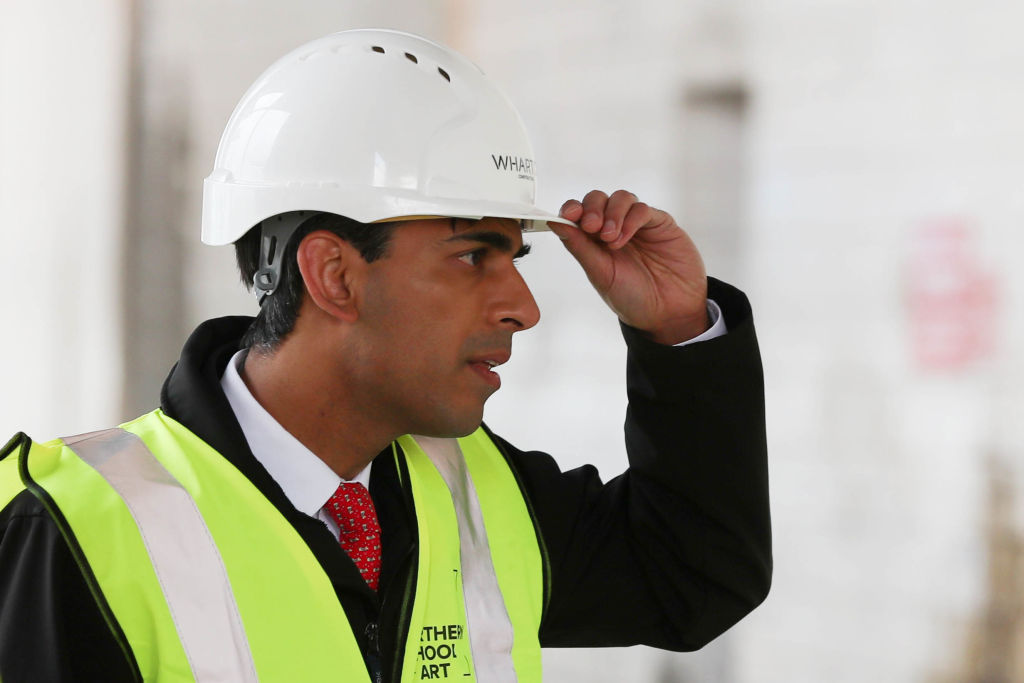 Chancellor Rishi Sunak Campaigns For The Conservatives In The Hartlepool By-election