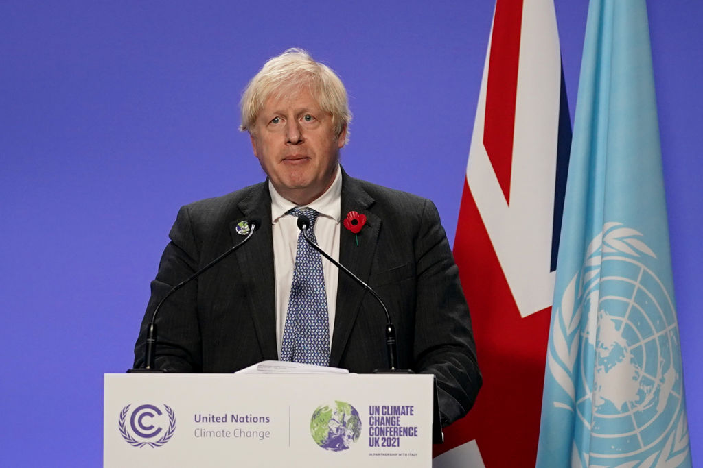 COP26 - Day Eleven, UK Prime Minister Returns