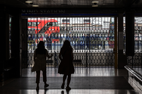 Londoners have experienced several railway strikes this year. (Photo by Carl Court/Getty Images)