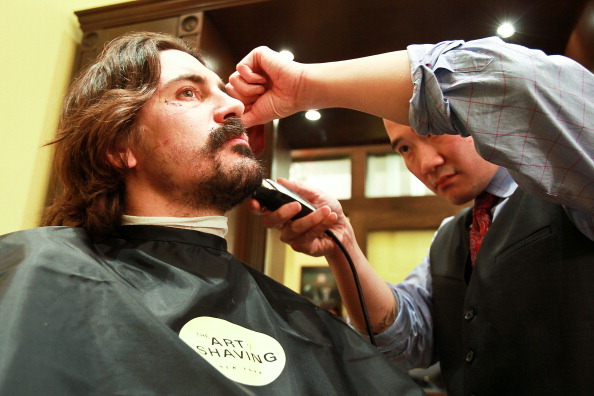 Movember raises money for men's mental health.  (Photo by Paul Morigi/Getty Images for The Art Of Shaving)