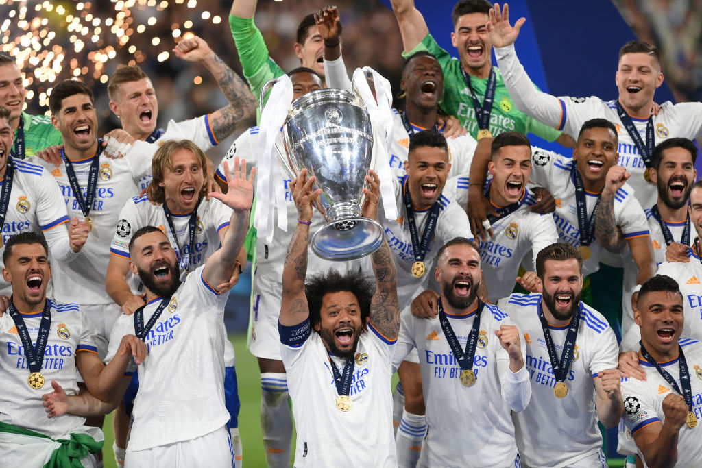 Real Madrid beat Liverpool in the Champions League final last season to lift the European Cup for a 14th time