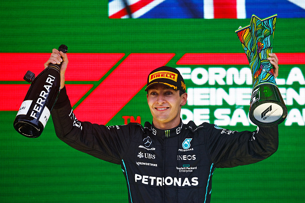 George Russel's first Formula 1 win is also Mercedes' first of the season.