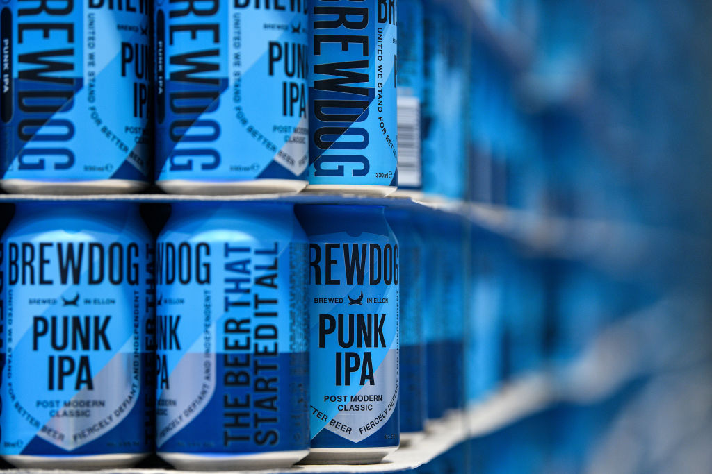 Brewdog is now opting not to pay staff the ‘real’ living wage in a scramble to shore up extra costs. (Photo by Jeff J Mitchell/Getty Images)