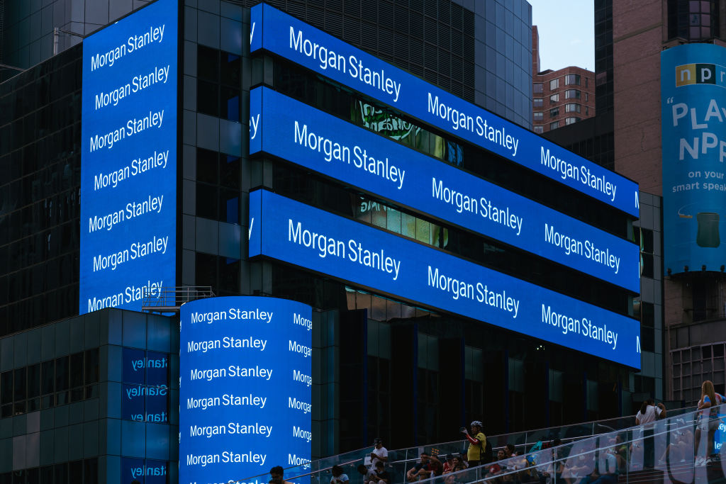 Morgan Stanley headquarters at 1585 Broadway in New York