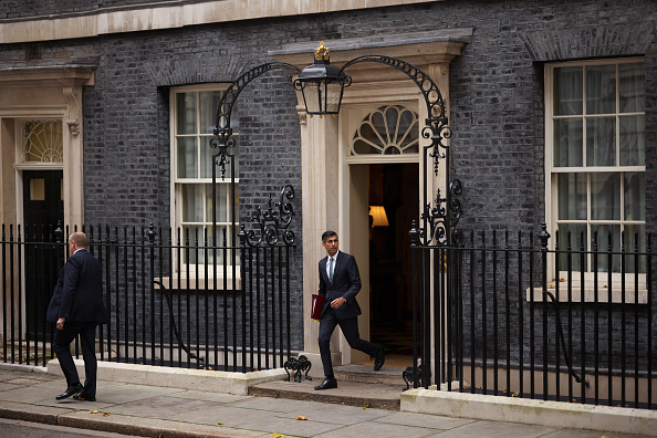 Rishi Sunak Attends First Prime Minister's Questions