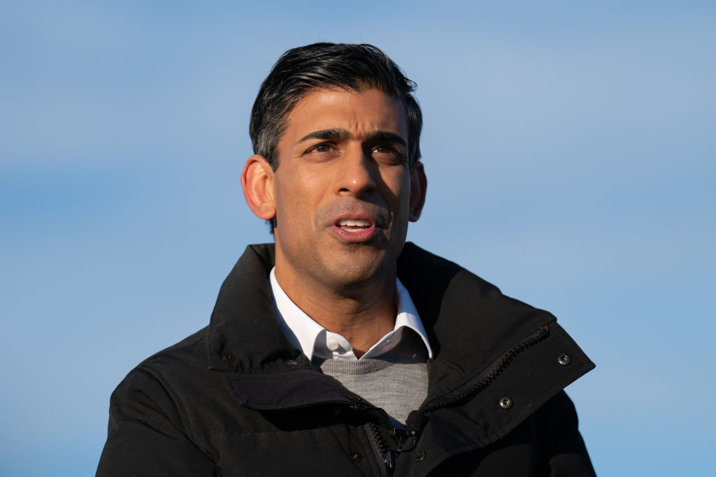 Rishi Sunak pays tribute to troops on Armed Forces Day (Photo by Joe Giddens - WPA Pool/Getty Images)