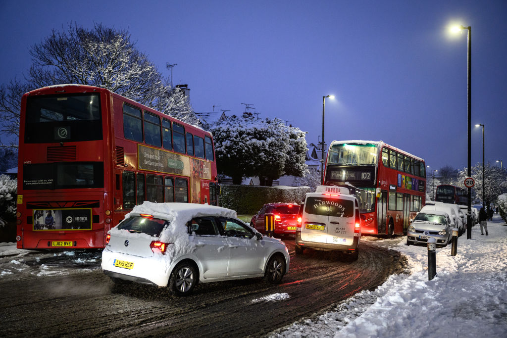 An icy cold London is treated by red hot inflation figures this a.m.