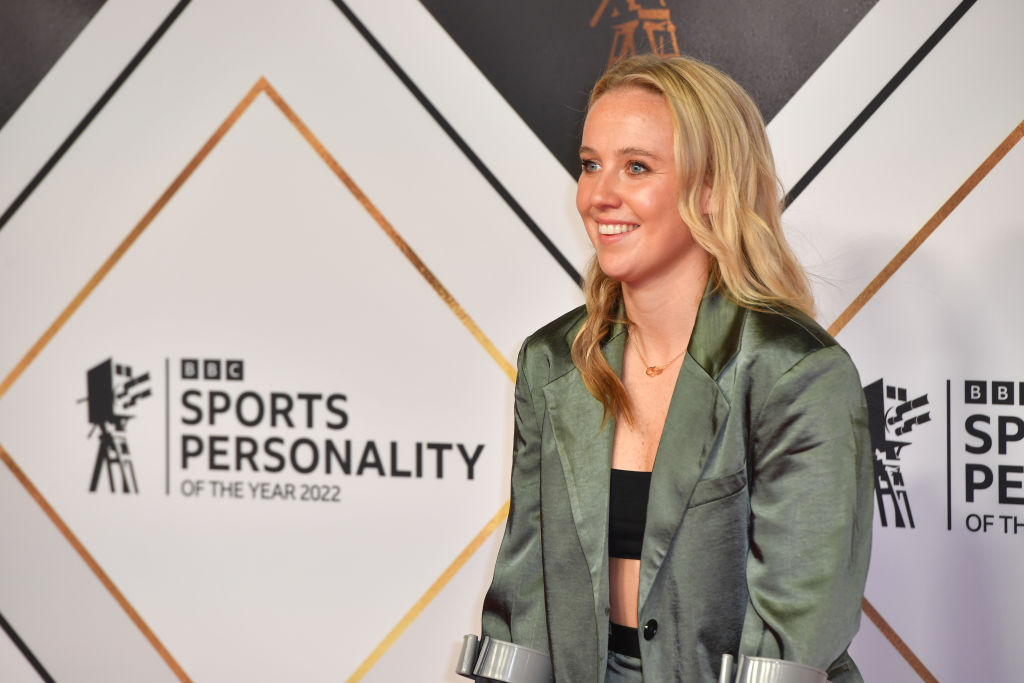 Beth Mead at the BBC Sports Personality Of The Year ceremony
