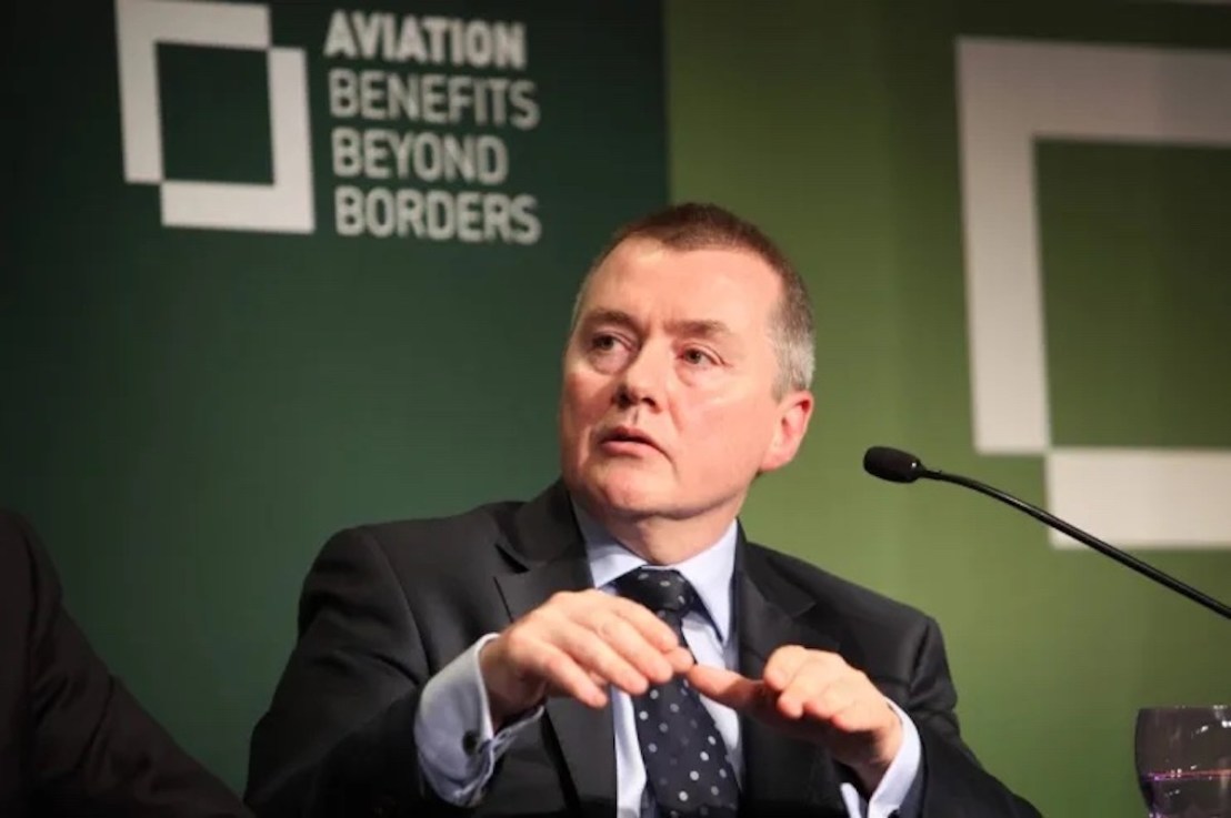 Aviation boss Willie Walsh has previously called on governments and industry regulators to commit to a net-zero goal by 2050. (Photo by Justin Hession/Getty Images for Air Transport Action Group)