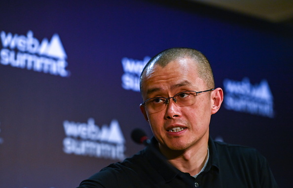 Binance CEO CZ (Photo By Ben McShane/Sportsfile for Web Summit via Getty Images)