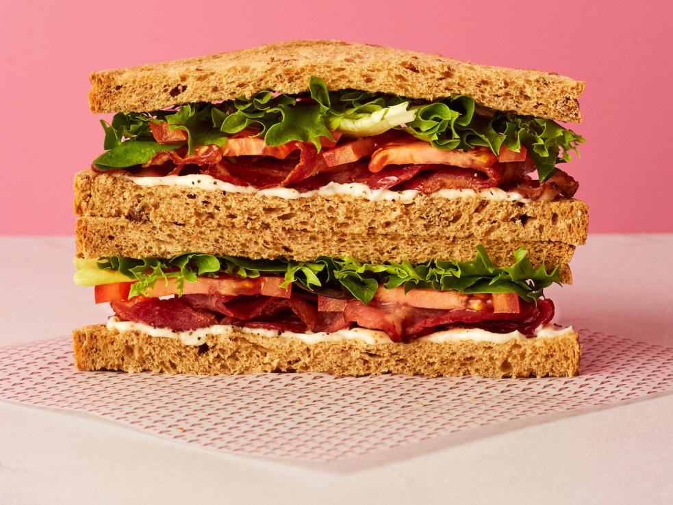 Sandwich: Pret's new BLT is part of the Made Simple range.