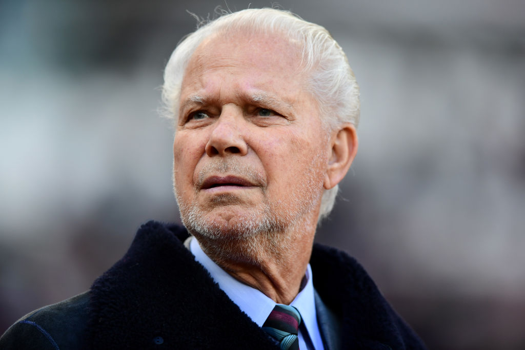 David Gold had been West Ham joint-chairman since 2010