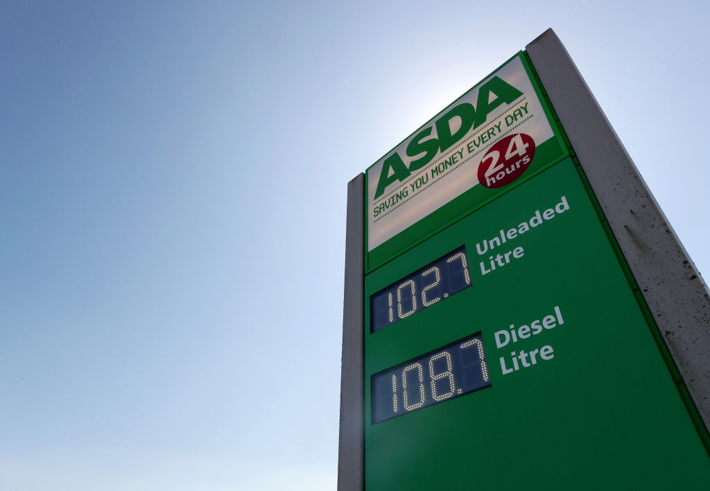 Motorist group Fairfuel UK has warned of higher fuel prices at the pumps if a planned forecourt merger between Asda and the Issa brothers goes ahead.(Photo by Catherine Ivill/Getty Images)