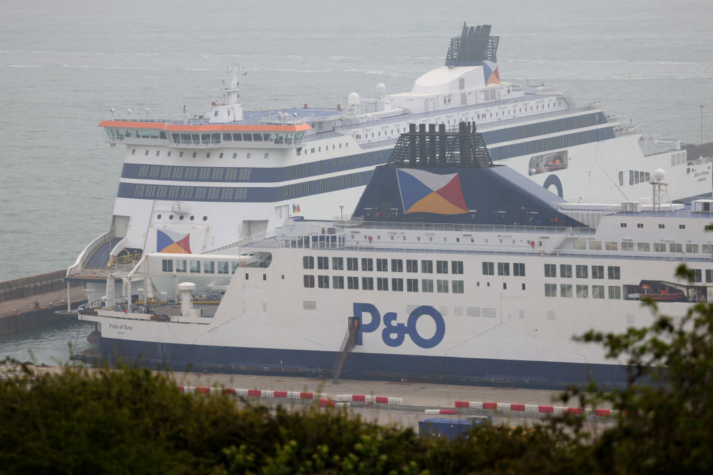 P&O made the headlines in March 2022 when it fired 800 workers and then proceeded to rehire cheaper agency workers. (Photo by Hollie Adams/Getty Images)
