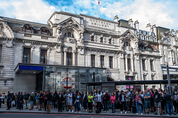 Tube And Bus Worker Strike Disrupts TfL Service Across London