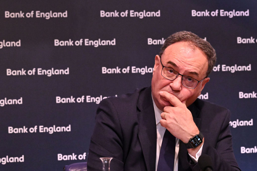 The chiefs of the Bank of England and US Federal Reserve, speaking at a summit hosted by the Swedish central bank, the first in the world, played down their roles in offsetting rising temperatures (Photo by Leon Neal/Getty Images)