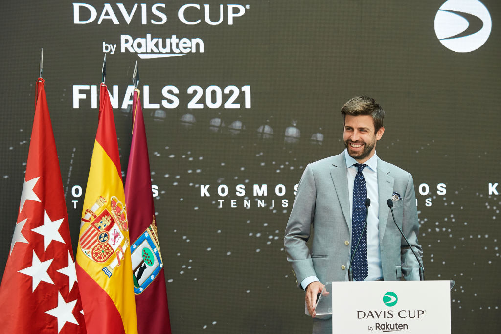 The ITF's deal with footballer Gerard Pique's Kosmos group was terminated this month less than five years into a 25-year contract
