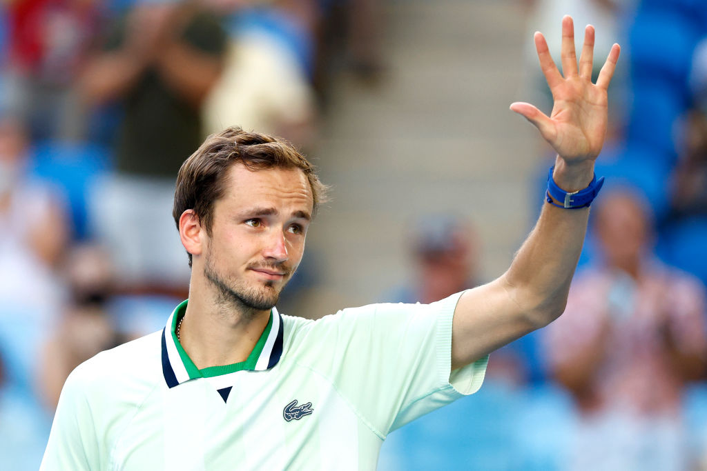 Daniil Medvedev was among the Russian players banned from Wimbledon last year, but the row has not gone away