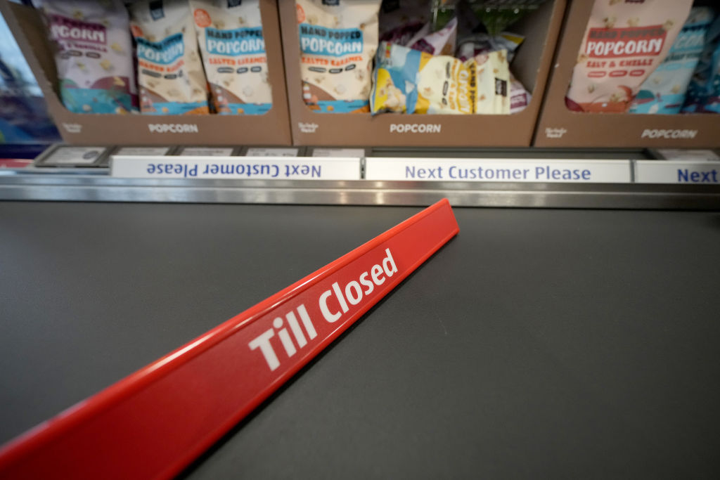 Tesco’s like for like sales were 7.9 per cent higher, while Marks and Spencer pocketed a 7.2 per cent rise. Sainsbury’s also said sales outperformed (Photo by Christopher Furlong/Getty Images)