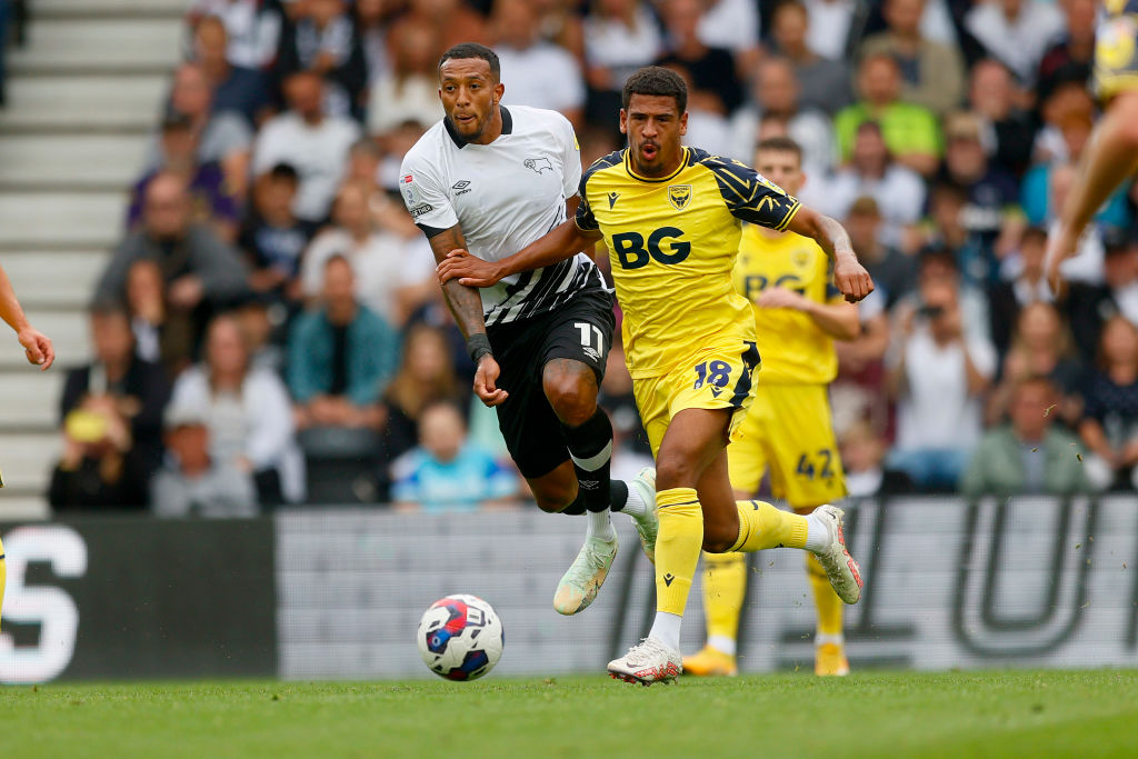 Marcus McGuane (right) has become a mainstay of the Oxford United team who face his former club Arsenal in the FA Cup third round