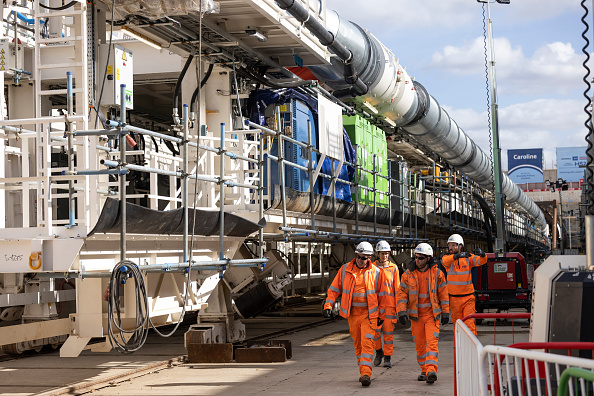 HS2 Launches Their First Giant Tunnel Boring Machine