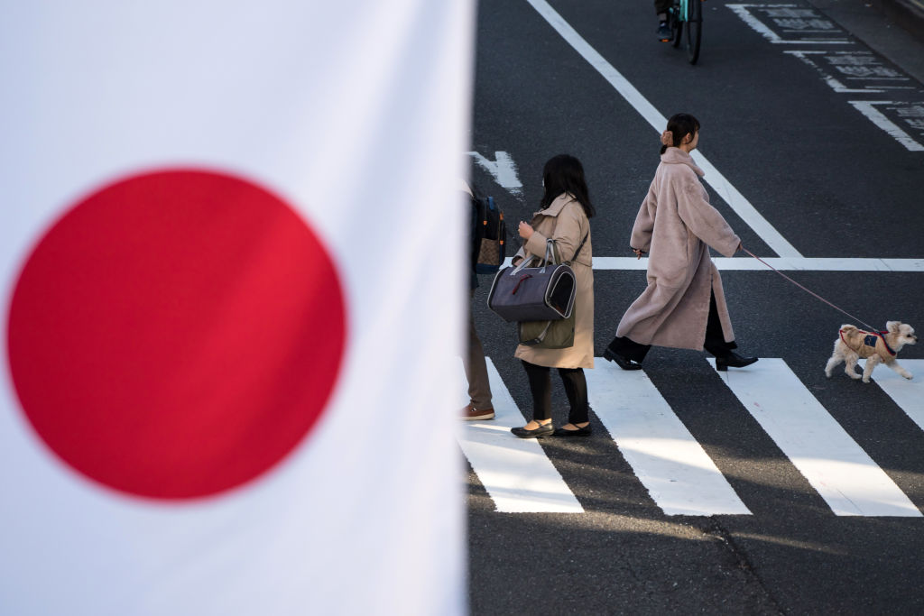 People Celebrate New Year In Japan