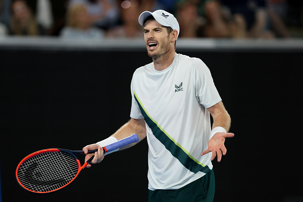 Australian Open tennis star Andy Murray