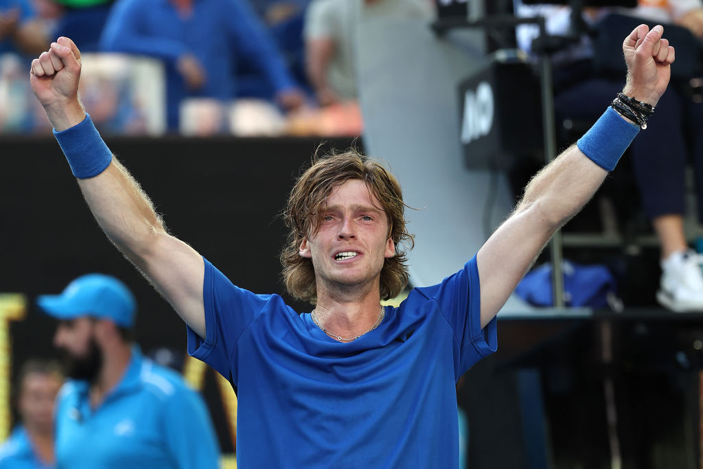 Russian tennis star Andrey Rublev will be one step closer to a maiden Grand Slam should he overcome Australian Open favourite Novak Djokovic this morning Down Under.